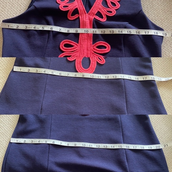 Lilly Pulitzer Janice Knit Stretch Shift Dress 10 - Picture 9 of 11